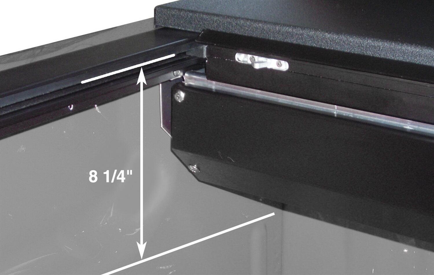 M-Series Locking Retractable Truck Bed Cover for 2019 Chevrolet Silverado 1500 LD, 2014-2018 Silverado/Sierra 1500, 2015-2019 Silverado/Sierra 2500-3500 6.6 Ft. Bed Roll N Lock