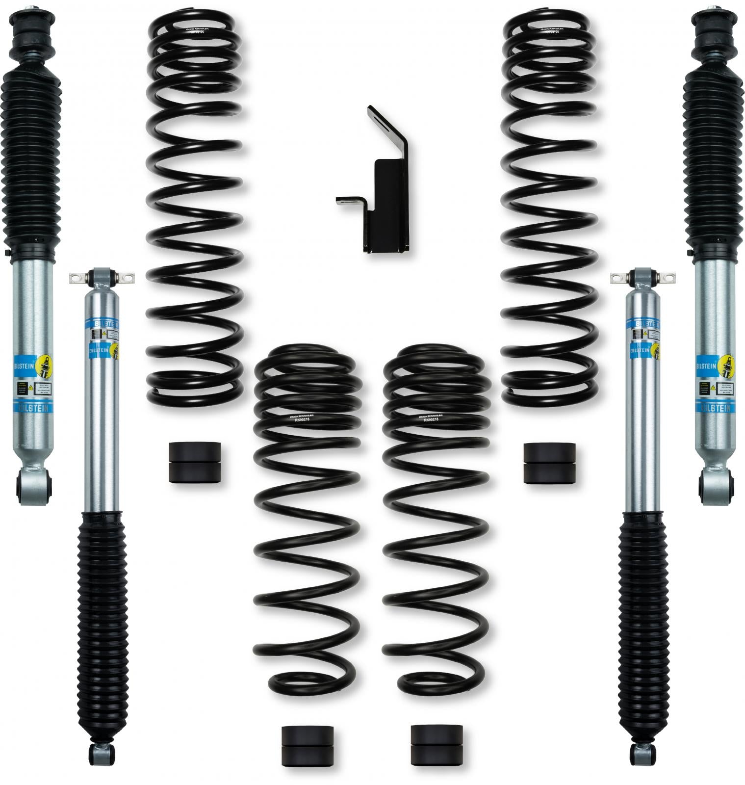 2.0 Inch Starter Suspension System For Jeep Wrangler LJ With Bilstein Shocks Rock Krawler