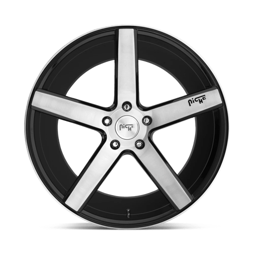 M124 22X10 5X5.0 GL-BLK-BRSHD 35MM