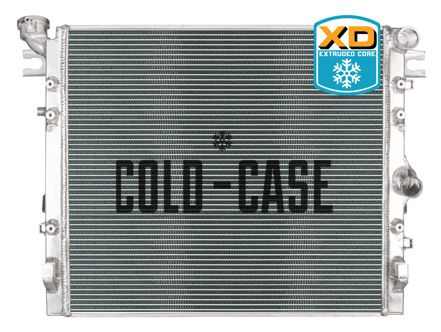 07-18 Jeep Wrangler JK Extruded Core Aluminum Radiator by Cold Case