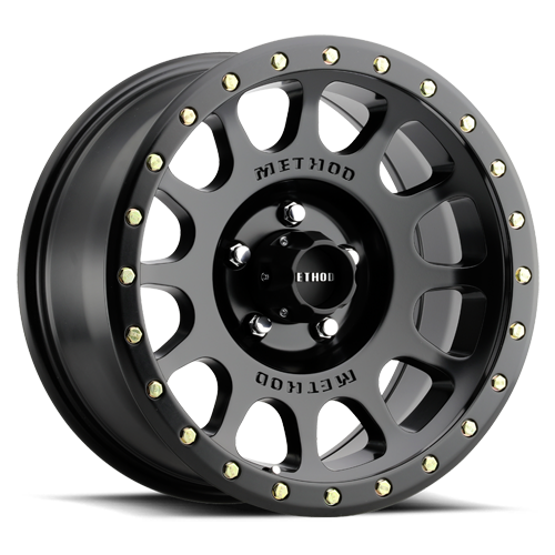 Aluminum Wheels 20x10 NV MR305 Bolt Pattern 5 On 127 Offset -18 Lip Size 2.05 Matte Black MB Method