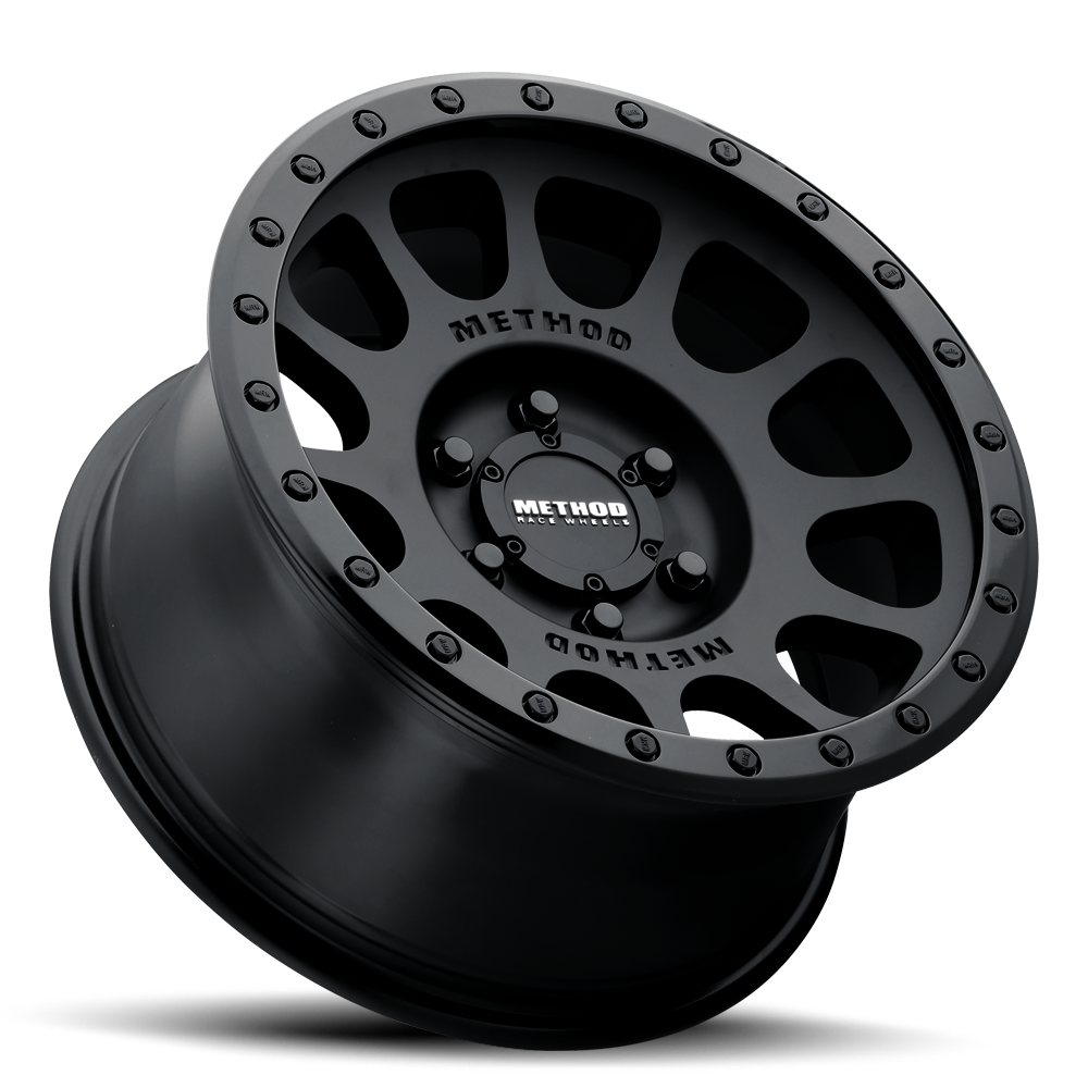 Aluminum Wheels 17x8.5 NV MR305 Bolt Pattern 5 On 150 Offset 0 Lip Size 1.3 Double Black MB Method