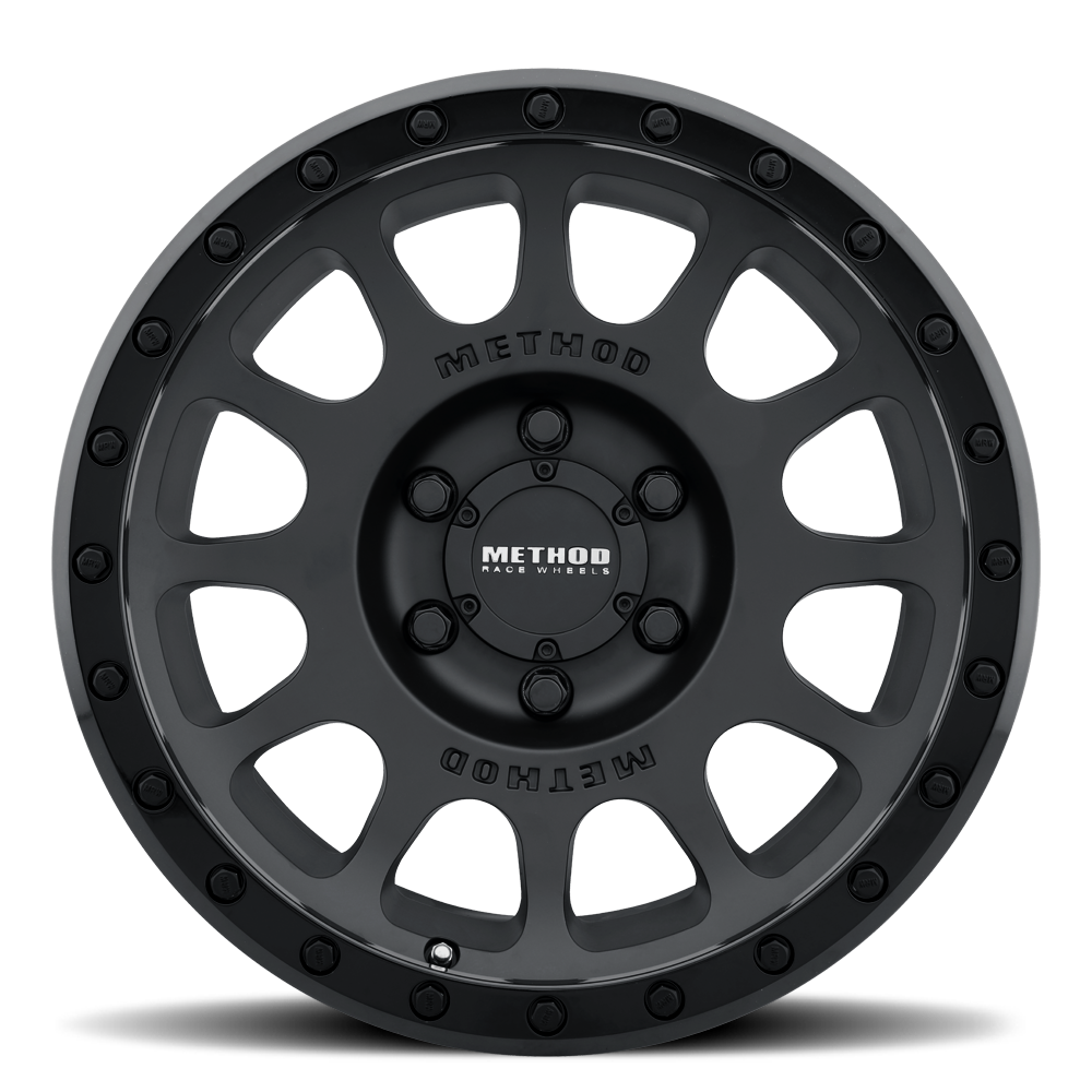 Aluminum Wheels 17x8.5 NV MR305 Bolt Pattern 5 On 150 Offset 0 Lip Size 1.3 Double Black MB Method
