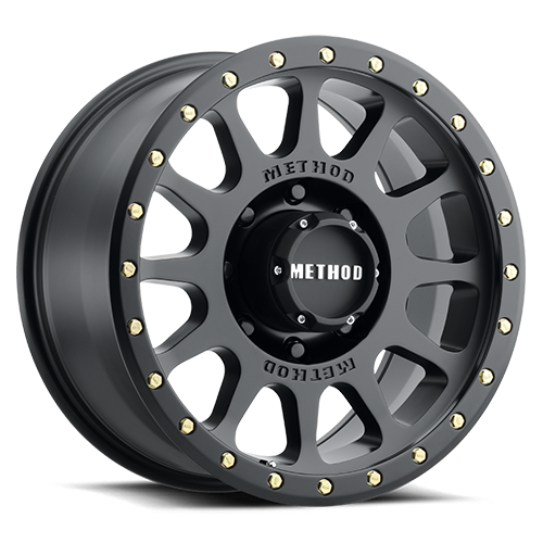 Aluminum Wheels 18x9 NV HD MR305 Bolt Pattern 8 On 170 Offset 18 Lip Size 1.38 Matte Black MB Method