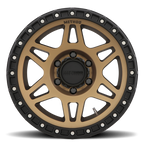 Aluminum Wheels 17x8.5 MR312 Bolt Pattern 5 On 150 Offset 0 Lip Size 0.98 Method Bronze BRZ Matte Black Lip Method