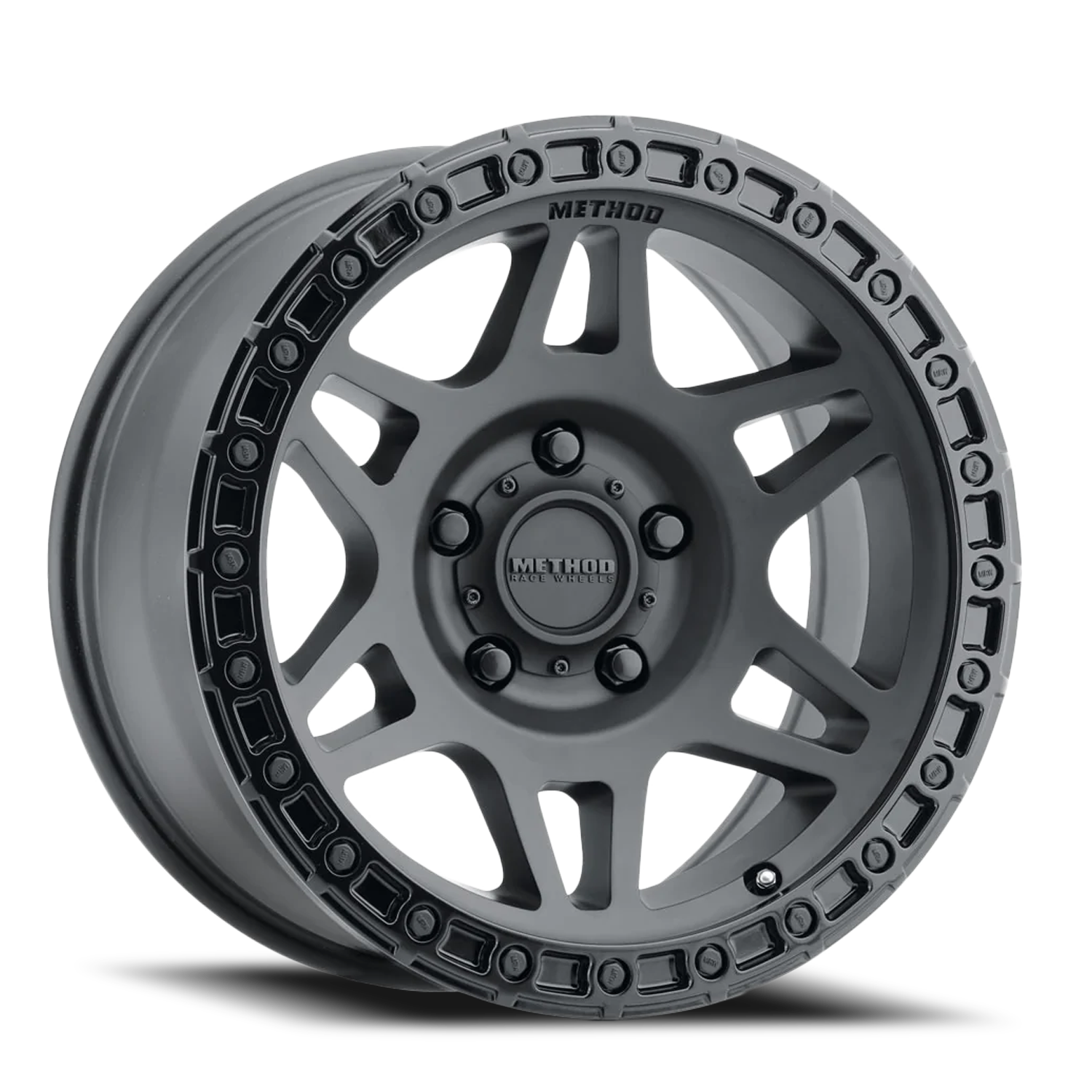 Aluminum Wheels 17x9 MR312 Bolt Pattern 5 On 127 Offset -12 Lip Size 0.91 Double Matte Black MBGL Gloss Black Lip Method