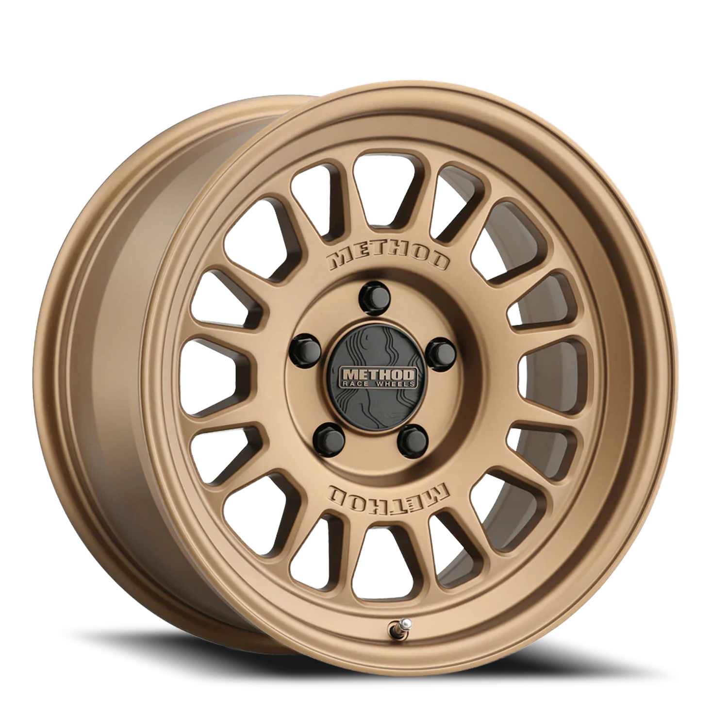 Aluminum Wheels 17x8.5 MR318 Bolt Pattern 5 On 127 Offset 0 Lip Size 1.97 Method Bronze BZ Method
