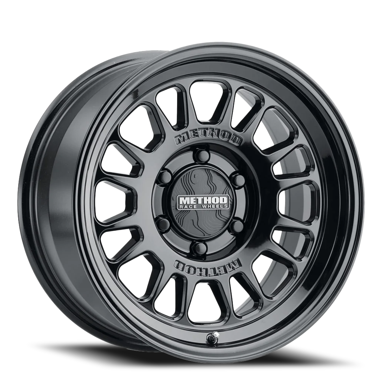 Aluminum Wheels 18x8.5 MR318 Bolt Pattern 6 On 139.7 Offset 40 Lip Size 1.22 Gloss Black GB Method