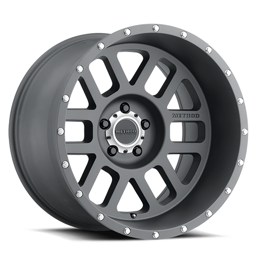 Aluminum Wheels 20x10 Mesh MR606 Bolt Pattern 5 On 127 Offset -24 Titanium GY Method