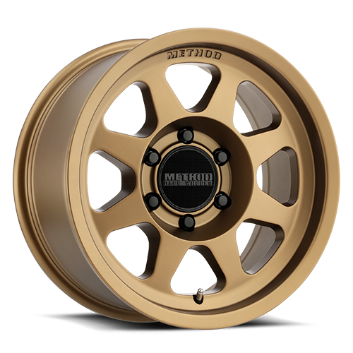 Aluminum Wheels 16x8 Bead Grip MR701 Bolt Pattern 6 On 120 Offset 0 Lip Size 1.42 Method Bronze BRZ Method