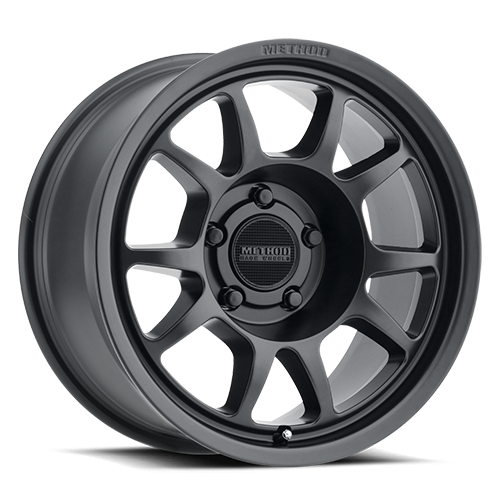 Aluminum Wheels 16x8 Bead Grip MR702 Bolt Pattern 5 On 165.1 Offset 0 Lip Size 1.18 Matte Black MB Method