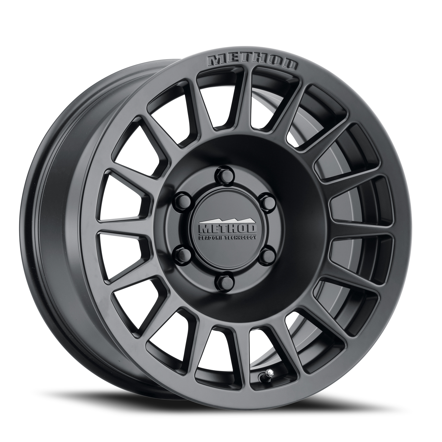 Aluminum Wheels 18x9 Bead Grip MR707 Bolt Pattern 6 On 139.7 Offset 0 Lip Size 0 Matte Black MB Method