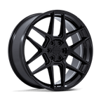 RISE 22X9.5 5X4.5 72 +38 G-BLK