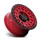 BR PARKER 14X7 4X110 +36 80 CNDY RED BLK