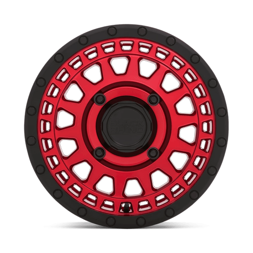 BR PARKER 14X7 4X110 +36 80 CNDY RED BLK