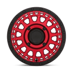 BR PARKER 14X7 4X110 +36 80 CNDY RED BLK