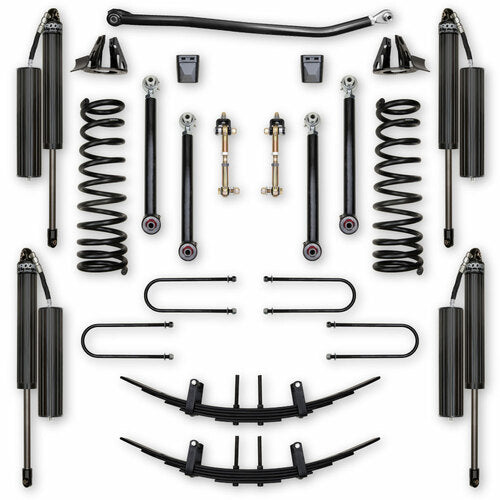 4 Inch Track Bar Drop Bracket Kit 2017-Up F250/F350 With RRD Shocks Rock Krawler