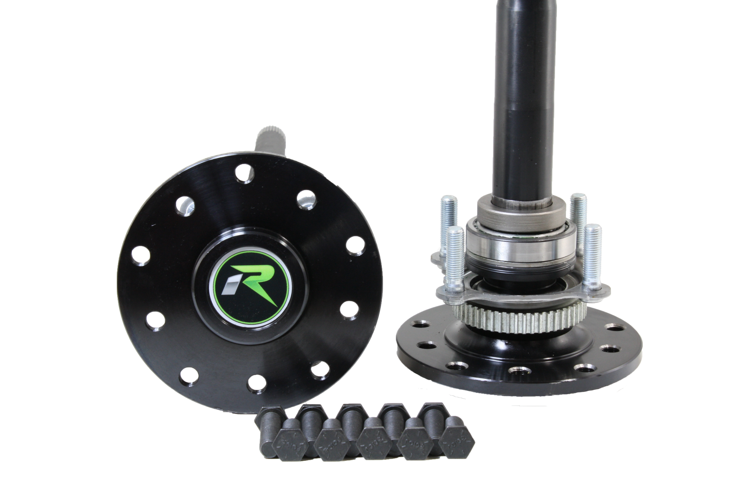 1987-06 Wrangler TJ Dana 44 4140 Chromoly Drum Brakes USA Made Rear Axle Kit Revolution Gear