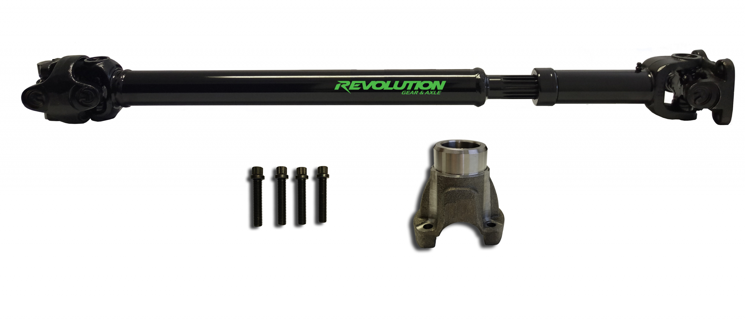 Jeep Wrangler JK Front 1310 CV Driveshaft 2 or 4 Door Flange Style Revolution Gear