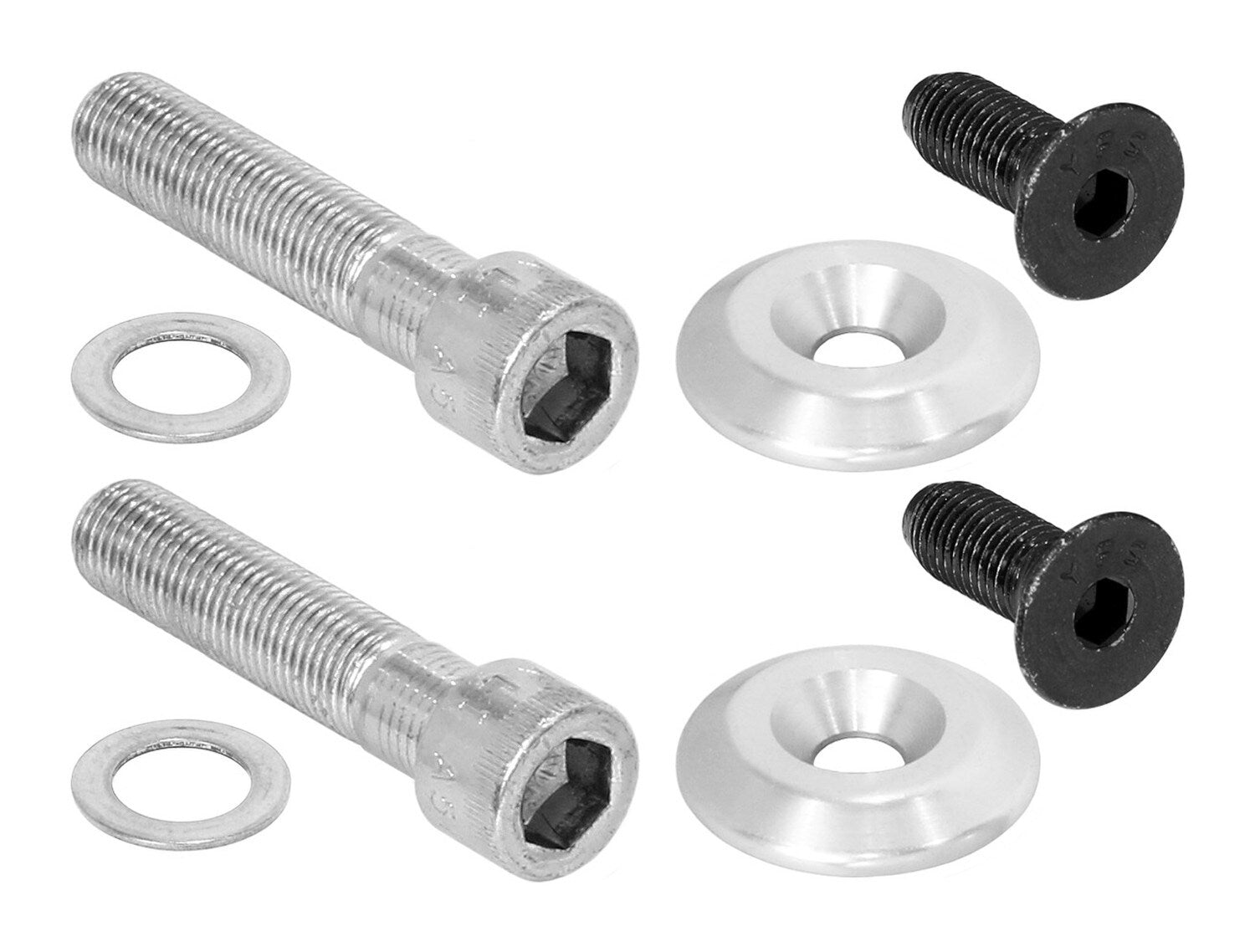Antirock Sway Bar Arm Hardware Pack (JT Rear Forged Arms only) RockJock 4X4