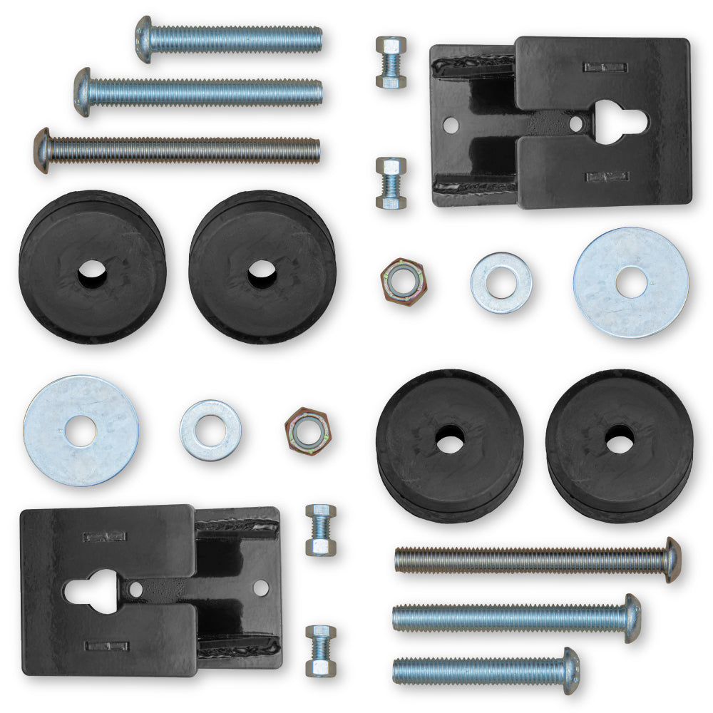 Rear 2.0 Inch-4.5 Inch Adjustable Bump Stops For Jeep Wrangler JK/JL/JLU Rock Krawler