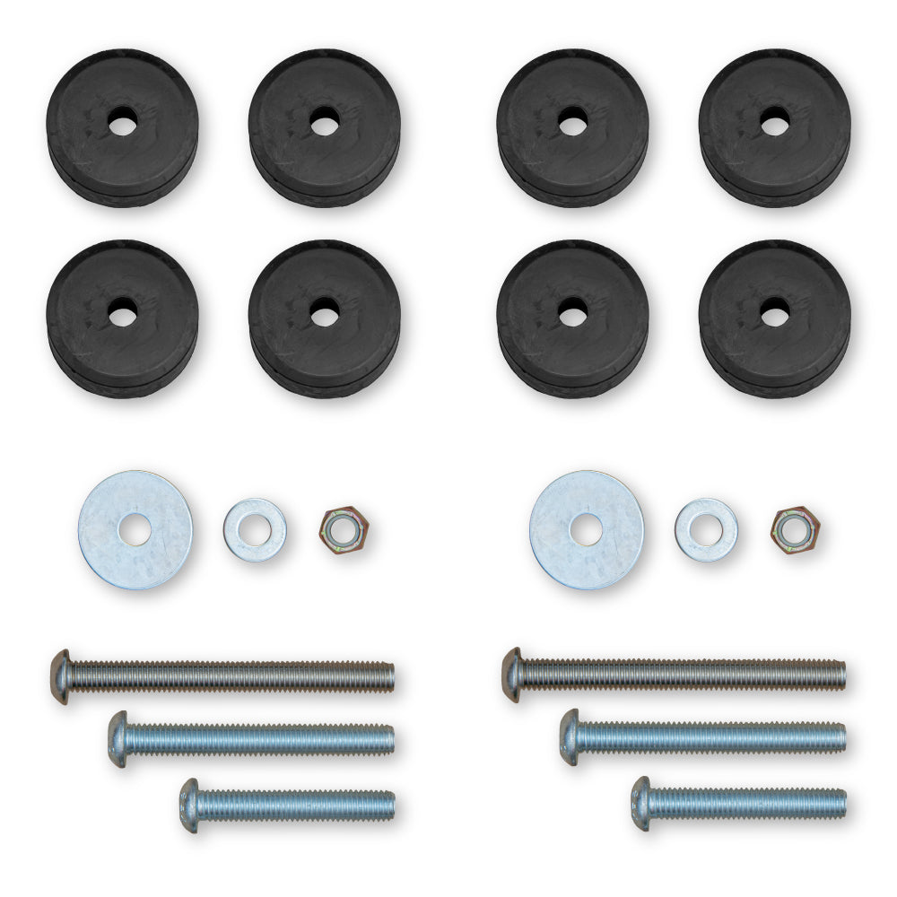 Front 2.0-4.5 Inch Adjustable Bump Stops For Jeep Wrangler JK/JKU/JL/JLU Rock Krawler