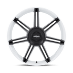 FRA 22X12 5X130 71 +60 WHT M-BLK-SPK
