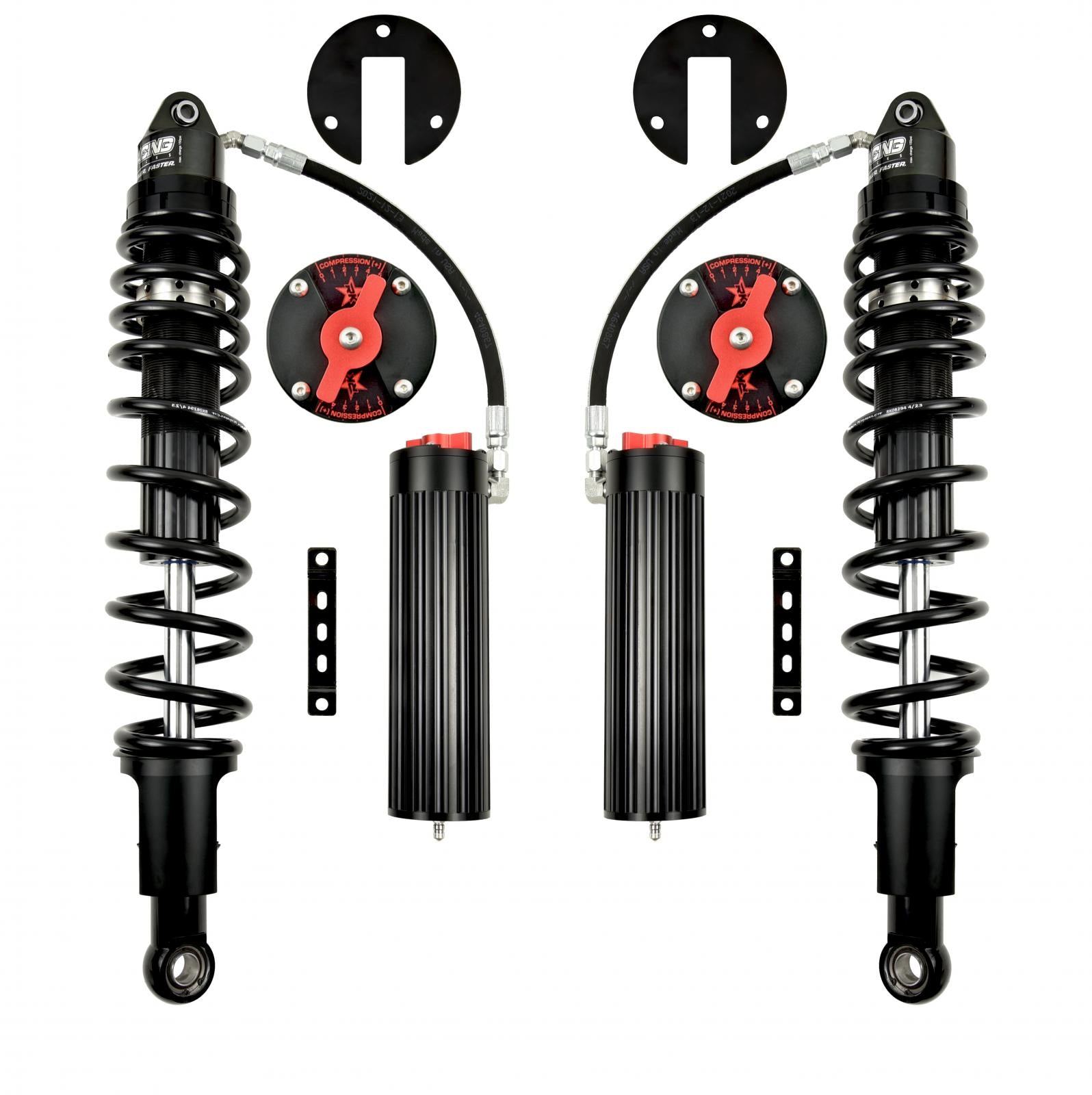 Bronco Rear Coil Overs Stage 2 with Fast Adjuster21-Up Ford Bronco No Raptor Rock Krawler