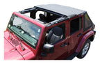 Black Diamond Bowless Soft Top w/ Tinted Windows for 07-18 JK Wrangler w/ 2 Dr. RT Off Road