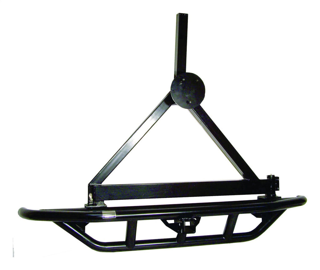 Rear Rock Crawler Bumper w/ Tire Carrier for YJ & TJ Wranglers RT Off Road