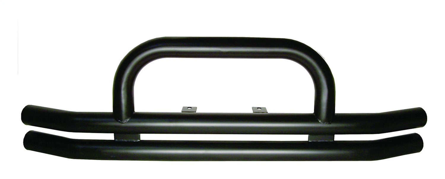 Double Tube Front Bumper w/ Stinger for 76-86 Jeep CJs & 87-06 YJ, TJ Wranglers RT Off Road