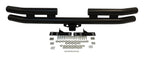 Black Semi-Gloss Rear Tube Bumper w/ Receiver Hitch for 76-06 CJ-5,7,8, YJ, & TJ RT Off Road