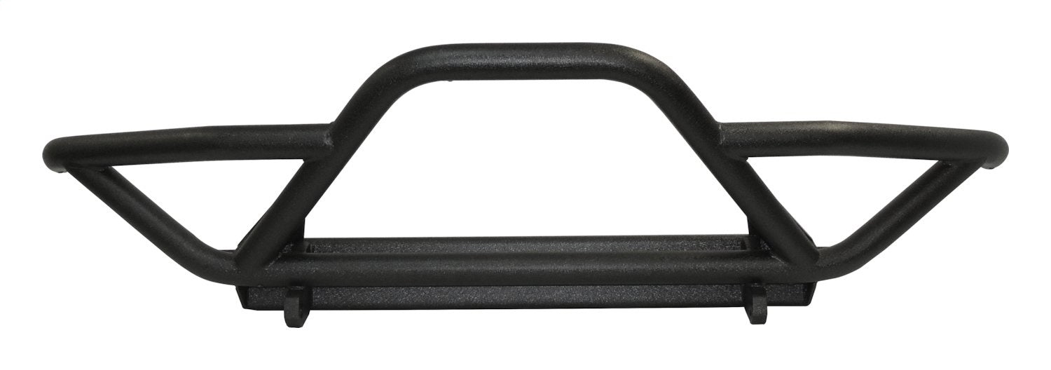 Black Textured Front Tube Bumper w/ Stinger for YJ & TJ Wranglers RT Off Road