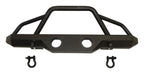Black Textured Plate Steel Front Bumper for 76-06 Jeep CJs, YJ, TJ Wranglers RT Off Road
