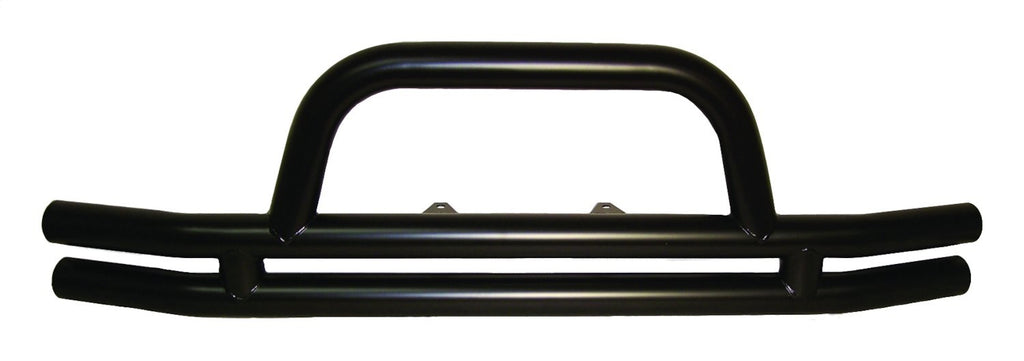 Front Black Double Tube Bumper for 2007-2018 Jeep JK Wrangler RT Off Road