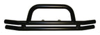 Front Black Double Tube Bumper for 2007-2018 Jeep JK Wrangler RT Off Road