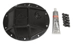 Heavy Duty Differential Cover 2007-2007 JK Wrangler 3/8 Inch Thick Forged Steel w/Ribs Semi-Gloss Black Powder Coat w/Flanged Hex Bolts/Recessed Fill Plug/RTV Dana 35 RT Off Road