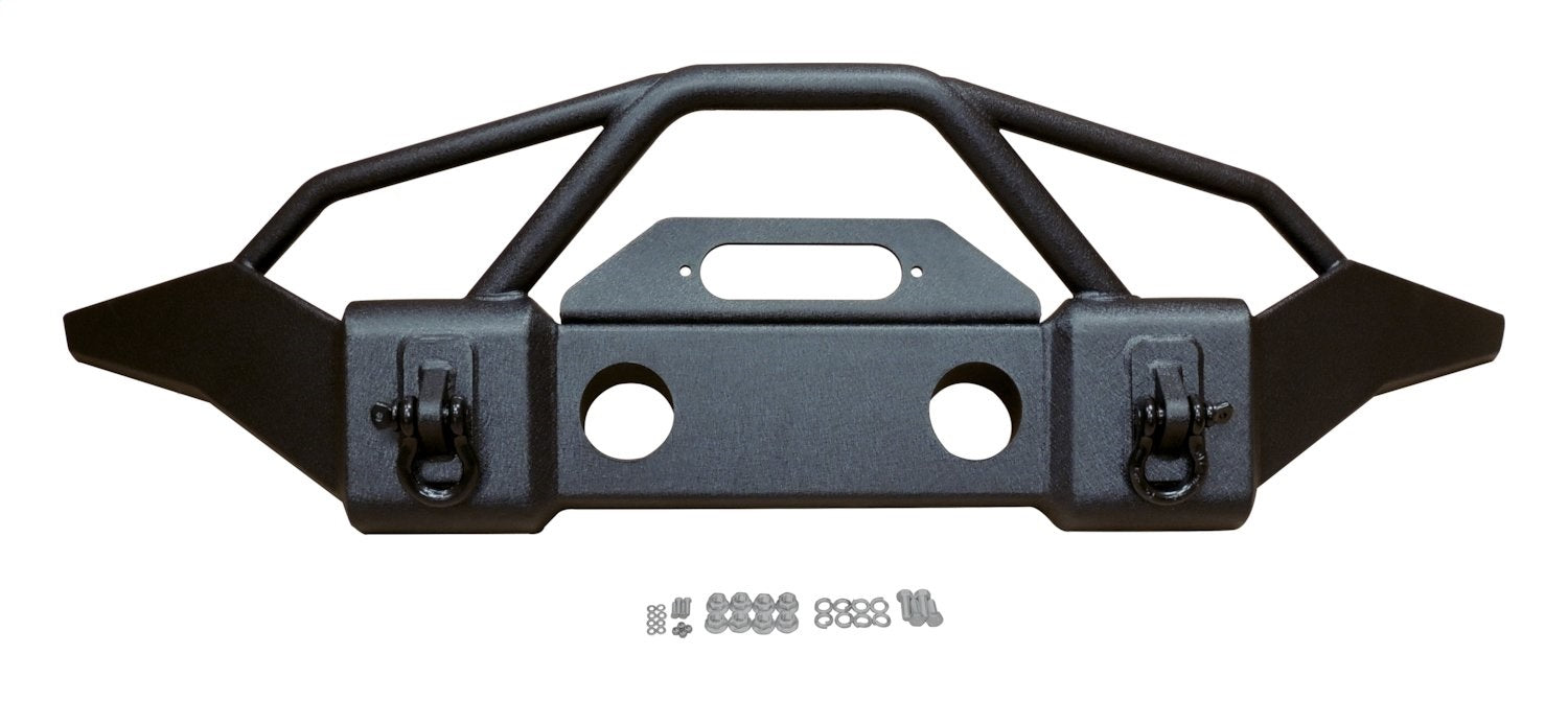 Front Bumper Full Width w/Offset Winch Mount 2007-2018 JK Wrangler RT Off Road