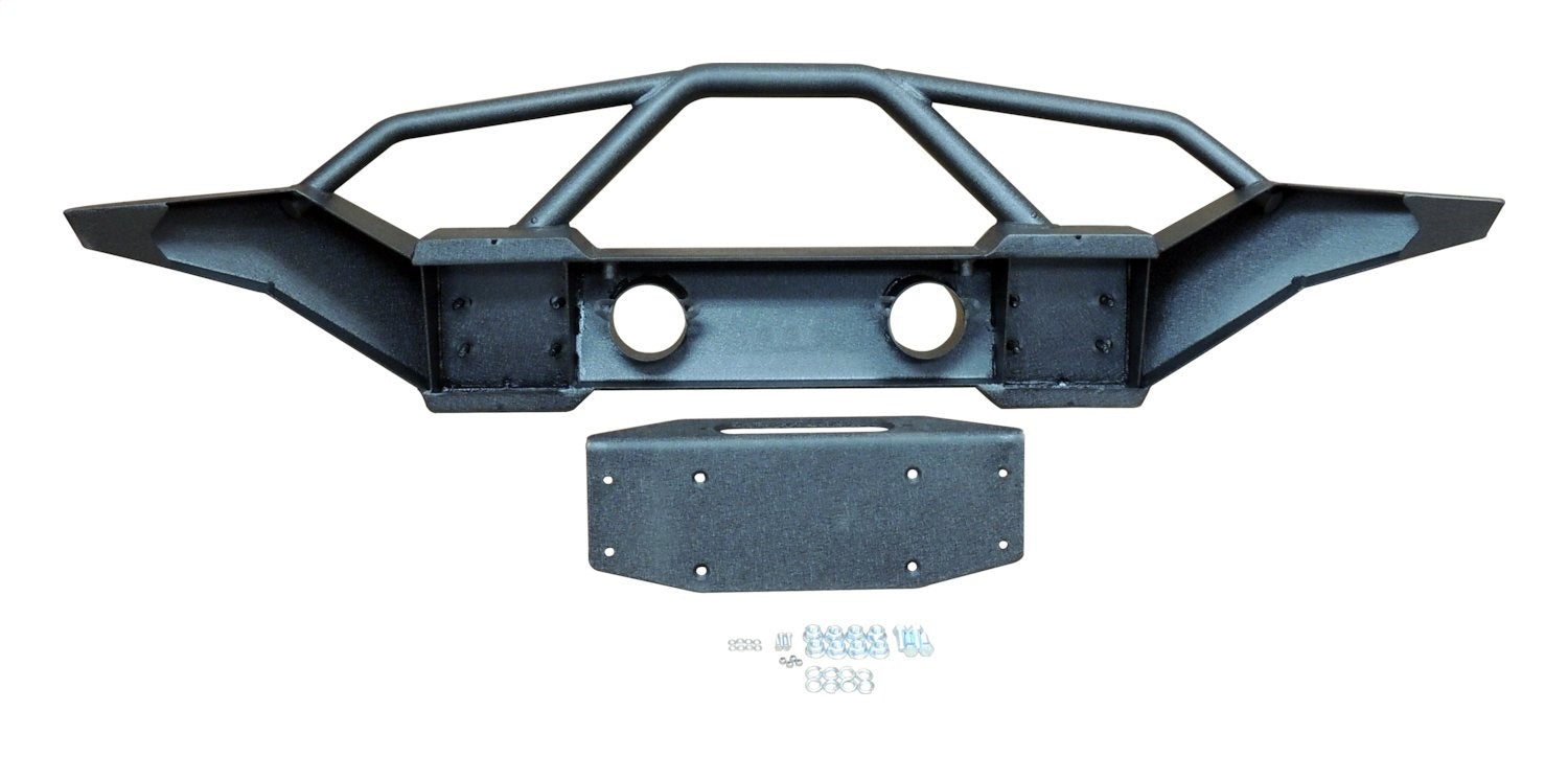 Front Bumper Full Width w/Offset Winch Mount 2007-2018 JK Wrangler RT Off Road
