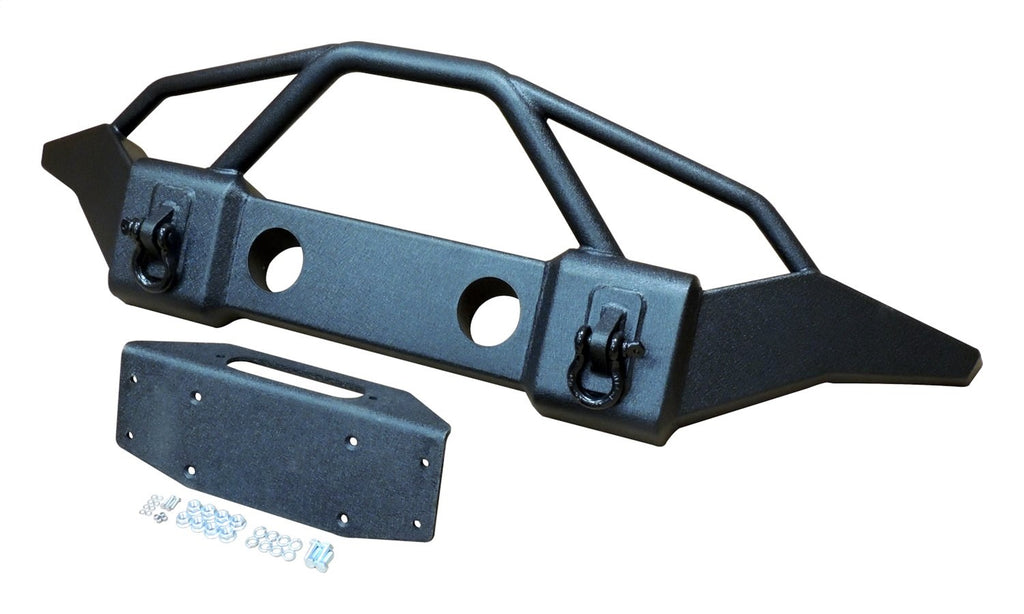 Front Bumper Full Width w/Offset Winch Mount 2007-2018 JK Wrangler RT Off Road