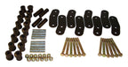 Hd Shackle Kit, Left and Right, Front & Rear, Black, Greasable, 3/4 inch Lift RT Off Road