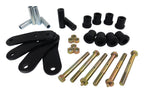 HD Shackle Kit, Left or Right, Front or Rear, Black, Greasable, 3/4 inch Lift RT Off Road