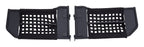 Tube Door Set Front 2007-2018 JK Wrangler Removeable Netting And Easy To Open Handles 1-1/4 Inch Steel Tubing Textured Black Powder Coat RT Off Road