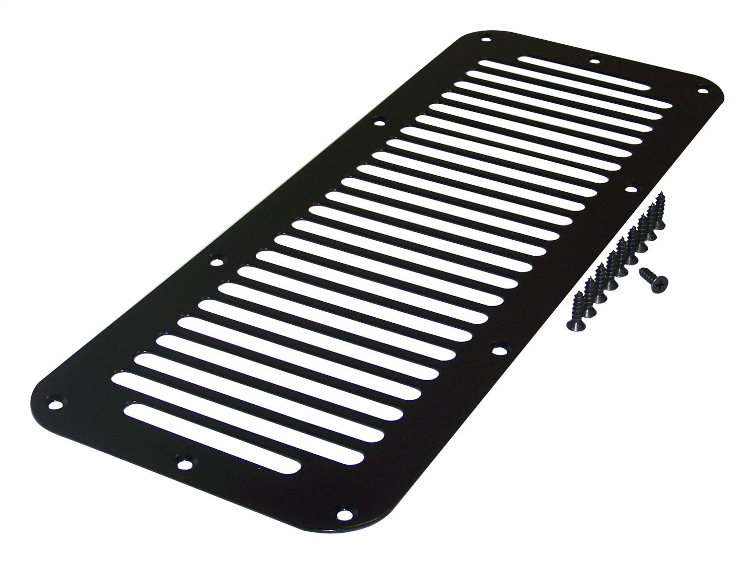 Black Hood Vent Cover for 78-95 Jeep CJ-5, CJ-7, CJ-8, YJ Wrangler RT Off Road