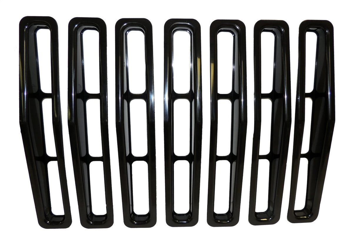 Grille Insert Set, Black, Snap-In RT Off Road