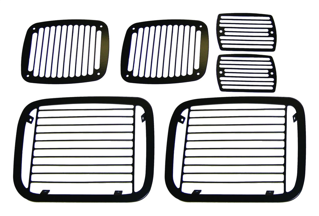 Incl. Headlamp/Tail Lamp/Turn Signal Guards Billet Black RT Off Road