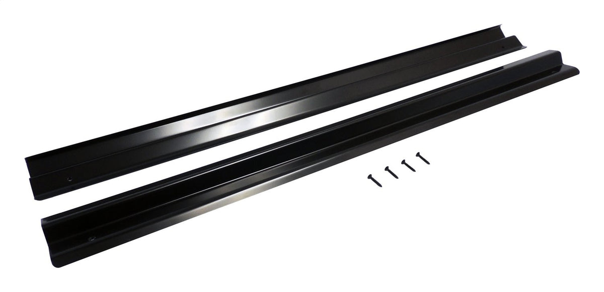 Gloss Black Powder Coated Stainless Steel Entry Guard Set for Jeep TJ Wrangler RT Off Road