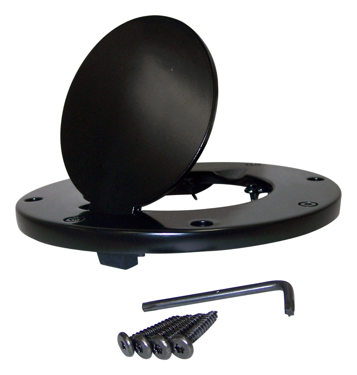 Fuel Door, Black, Non-Locking RT Off Road