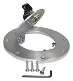 Brushed Aluminum Locking Fuel Door for TJ Wrangler w/Lock & Keys RT Off Road