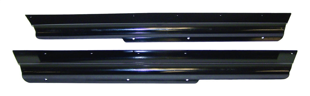 Rocker Panel Guards for 1997-2006 Jeep TJ Wrangler, Black Gloss, w/Hardware RT Off Road
